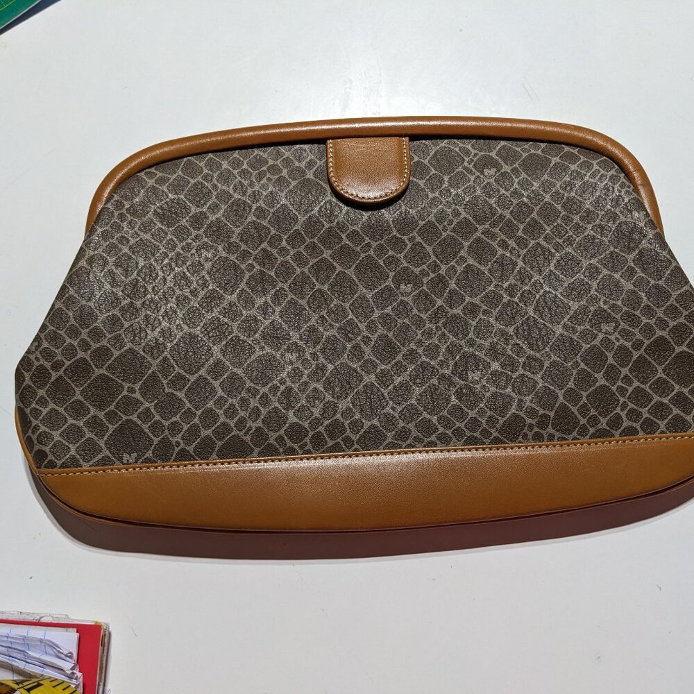 Nina Ricci Satche Leather Lizard Texture